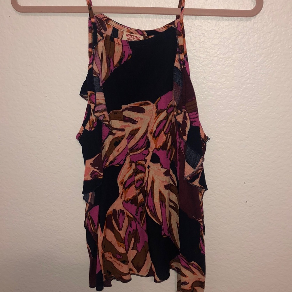 Blouse with ruffles